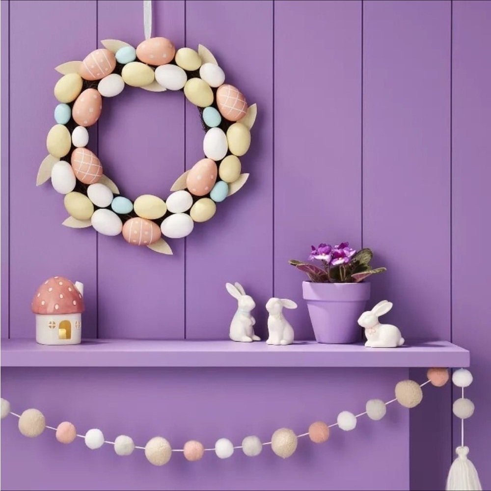 3pc Ceramic Easter Rabbit Set - Spritz - Picture 4 of 4